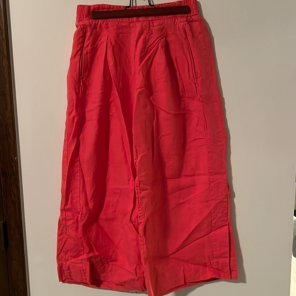 Athleta Linen Capris